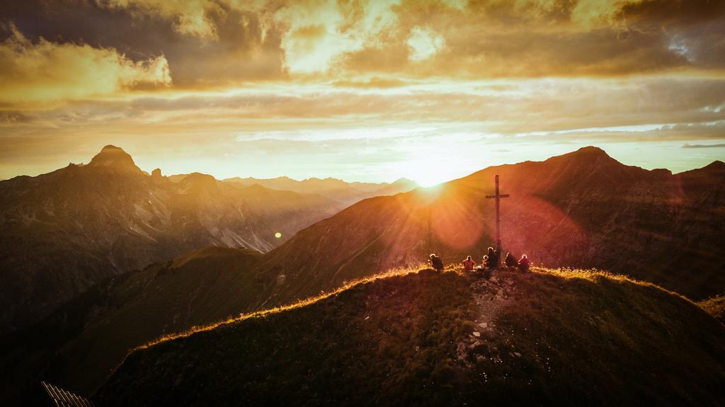 Apartmán Haus Rothorn Schröcken Exteriér fotografie