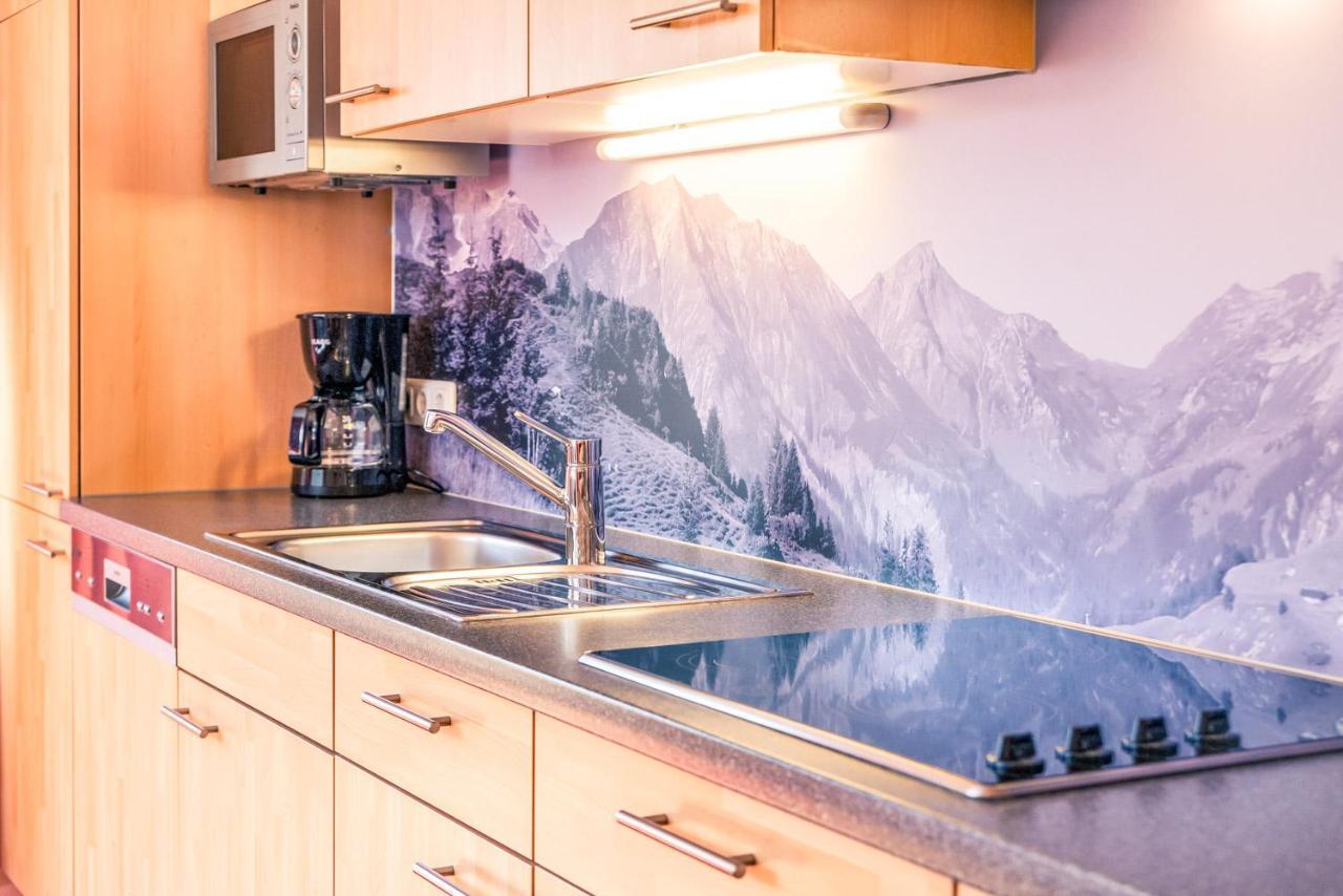 Apartmán Haus Rothorn Schröcken Exteriér fotografie